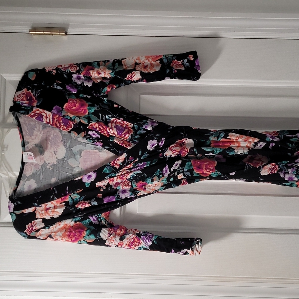 Long floral dress